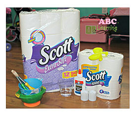 Light Up Moon Craft With Scott Tissue #Scottvalue #Sponsored