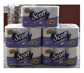 Giant Stock Up Price On Cottonelle And Scott Bath Tissue