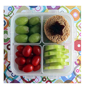 Preschool Lunch In A Divided Bento Box