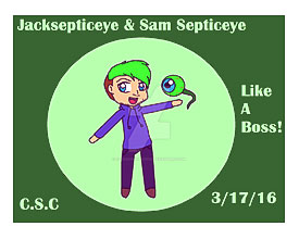 Jacksepticeye And Sam Septiceye By ClassicSonicChick On DeviantArt