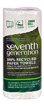 Seventh Generation Paper Towels White 156 Sheet Roll Case Of 24
