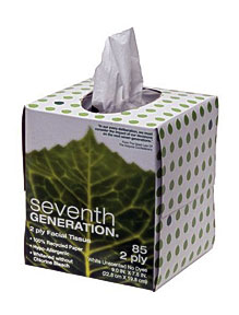 Seventh Generation Seventh Generation Facial Tissues Cube 2 Ply 85 Ct .