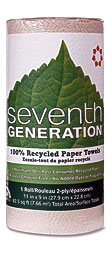 Seventh Generation 100% Recycled Paper Towels Unbleached 2 Ply 9 .