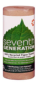 Seventh Generation Seventh Generation 100% Recycled 2 Ply Paper Towels .