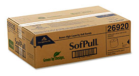 Sofpull Sofpull Hardwound Kraft Roll Paper Towels 7.09" X 1000 Ft 7.80 .