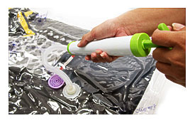. Vacuum Seal Compressed Organizer Vacuum Storage Bag Space Saver Trendy