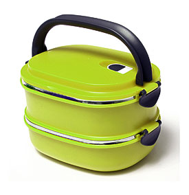 . Stackable Stainless Steel Insulated Thermal Lunch Box Food Container