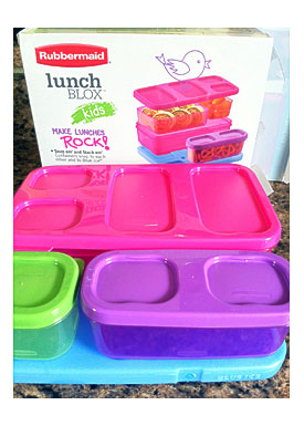 Review & Giveaway Rubbermaid LunchBlox Kids
