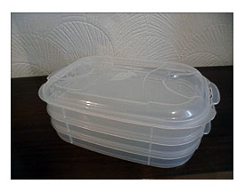 . Lock Food Containers Lunch Box Storage Dinner Boxes Kitchen Stackable