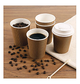 Details About 100x 8 12oz Disposable Paper Coffee Tea Cups & Sip Lids .