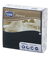 Tork Premium Textile Feel Napkin Black Napkins And Tableware .