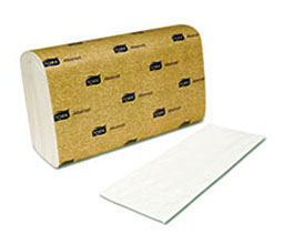 Tork Interfold Towels, White, 9 X 10, 2 Ply, 144 Pack, 21 Packs Carton .