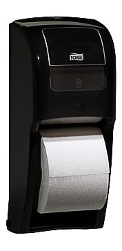. Tork Elevation High Capacity Bath Tissue Roll Dispenser, Black