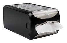 6432000 Tork Xpressnap Signature Counter Napkin Dispenser, Black .