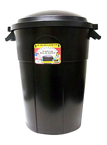 32 Gallon Plastic Trash Can Trashmaster 32 Gallon Inj Trashcan .