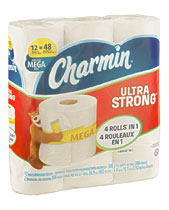Home Charmin Ultra Strong 2 Ply Mega Roll Bathroom Tissue