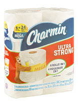 Home Charmin Ultra Strong 2 Ply Mega Rolls Bathroom Tissue