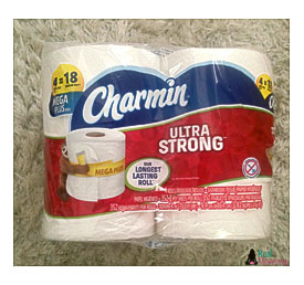 . Replace Our Regular Toilet Paper With Charmin Ultra Strong