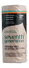 Unbleached Recycled Paper Towels By Seventh Generation Thrive Market