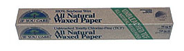 If You Care Wax Paper Unbleached Display 75 Sq Ft. Case Of 42
