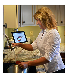 Review Of Belkin Tablet Kitchen Mount For The Ipad 2 Kindle Fire
