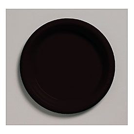 . Chocolate Brown 8.75" Plastic Dinner Plates 240 Plastic Plates