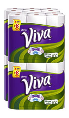 Save On Viva Paper Towels, Choose a Size, Big Roll, 6 Count Pack Of 4 .