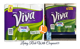 VIva Paper Towels Coupon $2.89 At Walgreens Living Rich With .
