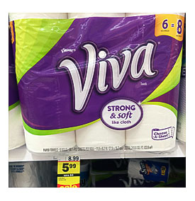 Viva Paper Towels Are On Sale For $5.99 Thru 4 23 At Meijer. We Have .