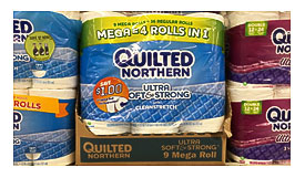 . Quilted Northern Ultra Soft & Strong® Bath Tissue Inspired Bathroom