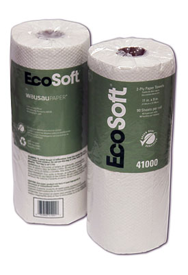 EcoSoft® Household Roll Towels 40000 – Wausau Paper