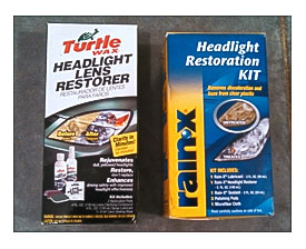 Headlight Restoration Kit Rain X Vs Turtle Wax Penny Pincher .