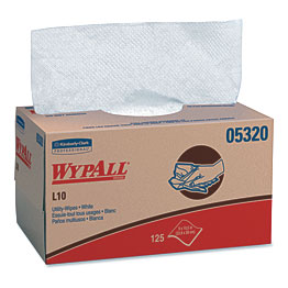 Kimberly Clark WypAll L10 Utility Wipes KCC05320 Blue Cow Office .