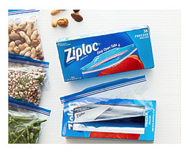  Ziploc Freezer 152 Bags Gallon