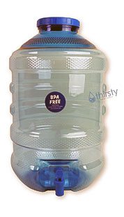 Gallon Water Bottle BPA Free Plastic Big Cap Jug Container W Faucet .