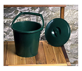 Garland Handy Dandy 2.4 Gallon Recycled Plastic Compost Pail Kitchen .