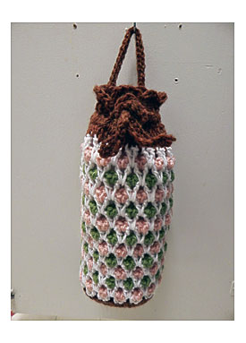 . To Make It After All Crochet Plastic Grocery Bag Holder Pattern
