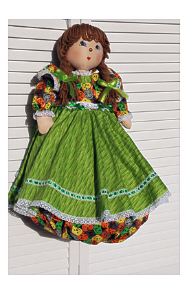 Lori Plastic Bag Holder Doll Bag Holder Dolls By Bagdollia