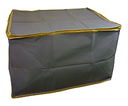 . Stowaway Blue Jumbo Folding Soft Flexible Clothes Linen Storage Bag