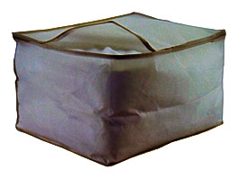 . Stowaway Cream Jumbo Folding Soft Flexible Clothes Linen Storage Bag