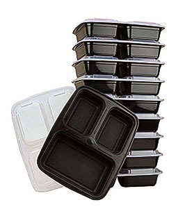 Compartment Food Containers With Lids divided Plate bento Box lunch .
