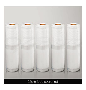 Vacuum Food Sealer Bags Roll Saver Storage Heat Commercial 22cm 28cm .