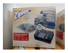 Ziploc Space Bag 15 Pack Combo Space Saver Bag Vacuum Seal Roll Up .
