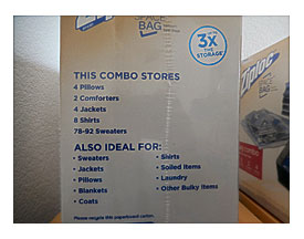 Details About Ziploc 15 Space Saver Vacuum Seal & Roll Up Space Bags .