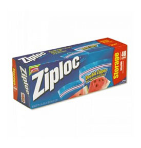 Ziploc Double Zipper Storage Bags, 10 9 16 X 10 3 4, 1 Gal, Clear, 38 .