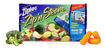 Ziploc® Zip'N Steam Cooking Bags Ziploc® Brand SC Johnson