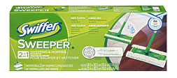Swiffer Sweeper 2 In 1 Mop And Broom Floor Cleaner Starter Kit EBay
